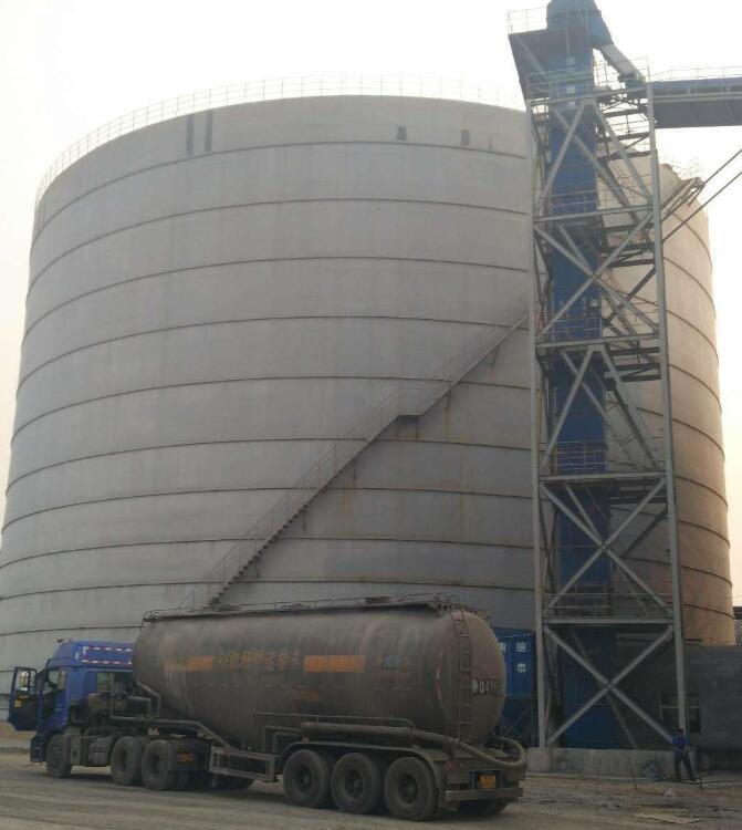 湾岭镇5万吨钢板库