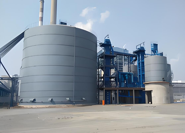 湾岭镇1万吨钢板仓